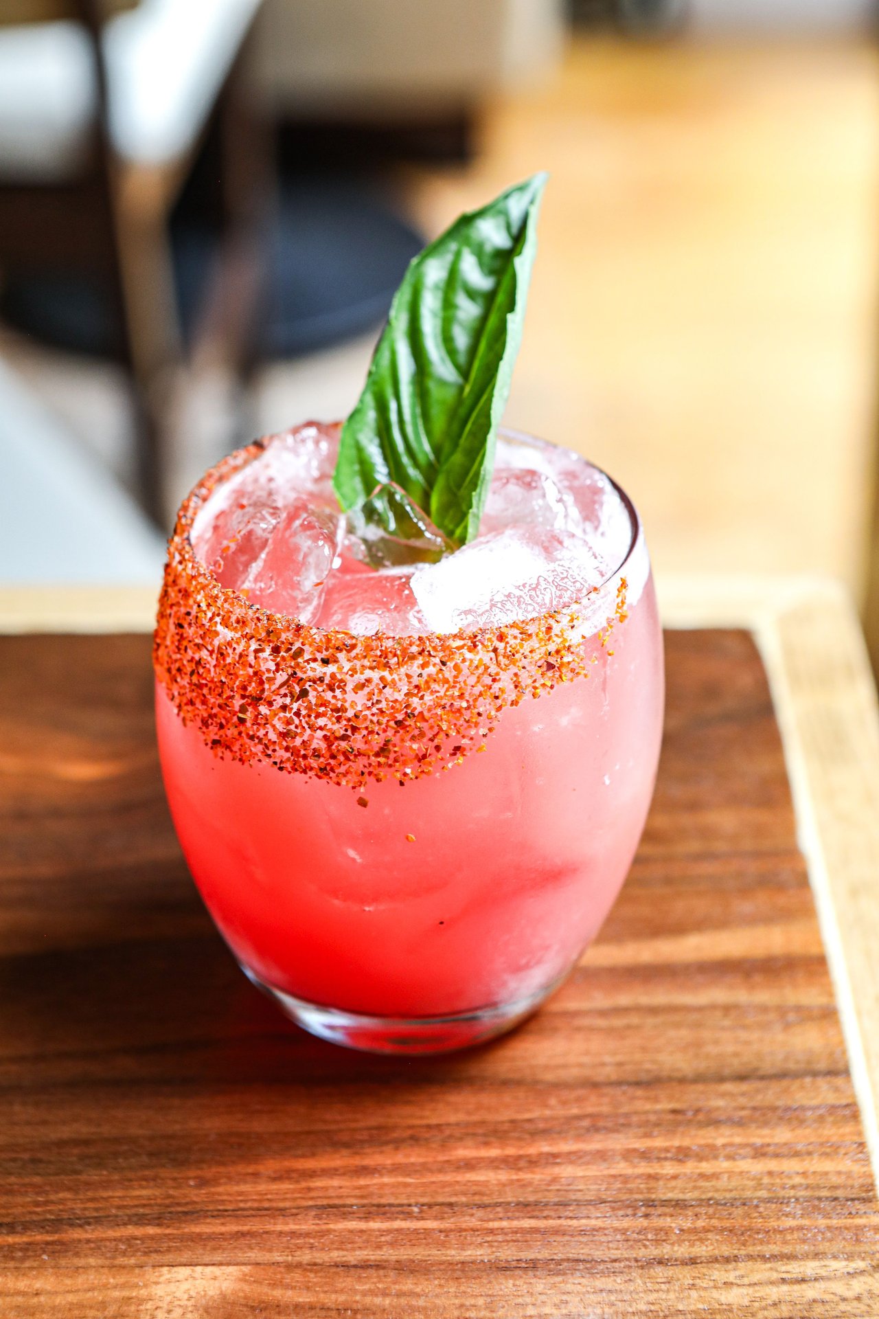 Amiga Sandia watermelon cocktail at Mercadito