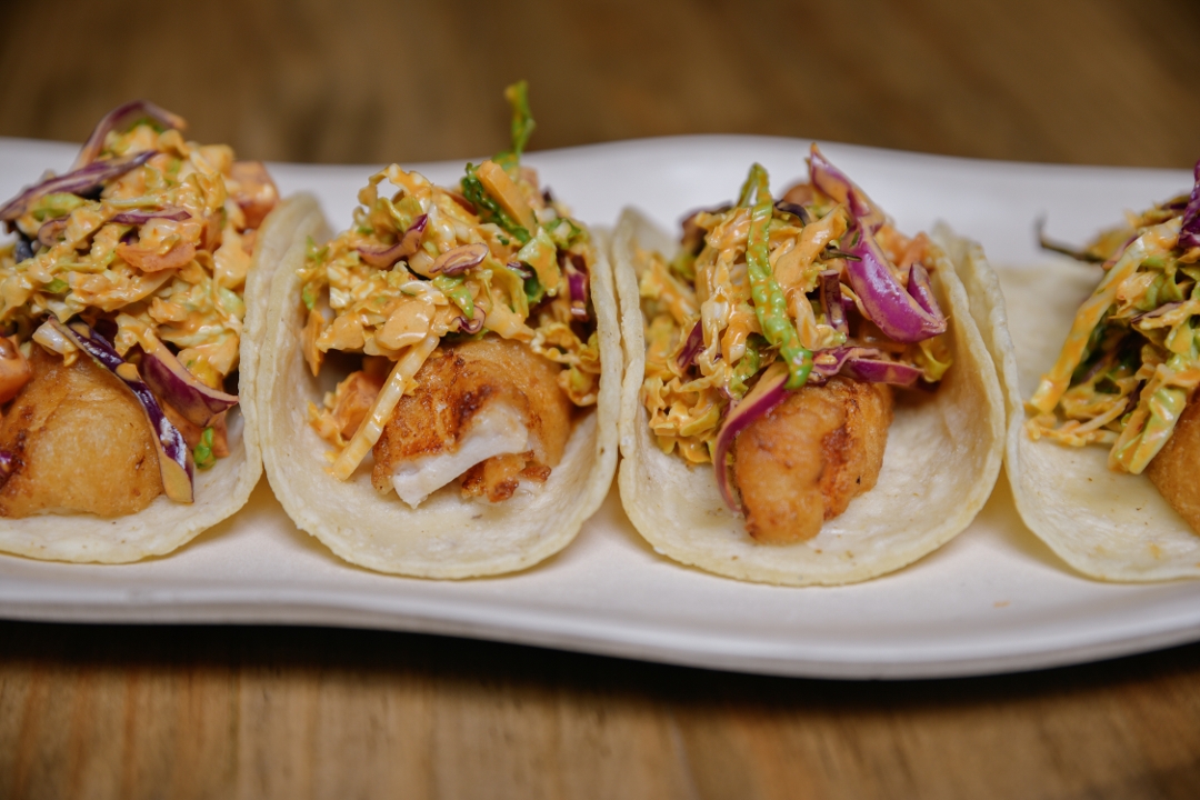 Estilo Baja tacos at Mercadito Lincoln Park
